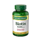 Nature Bounty Biotin 10000 Mcg, 250 Tablets