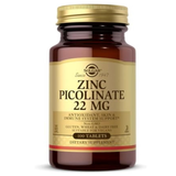 Solgar Zinc Picolinate 22mg, 100 Tablets