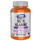 NOW Sports Beta Alanine 750mg 120 capsules front of bottle