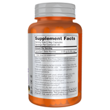 Supplement facts panel showing serving details