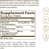 Solgar Calcium Magnesium with Vitamin D3, 300 Tablets - Promotes Healthy Bones, Supports Nerve & Muscle Function - Highly Absorbable Form - Non-GMO, Gluten Free, Dairy Free, Kosher - 60 Servings