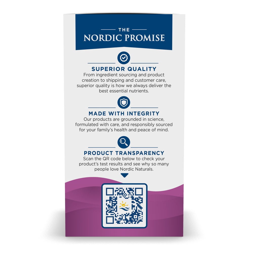 Nordic Naturals Omega Woman 500mg 120ct - additional product view