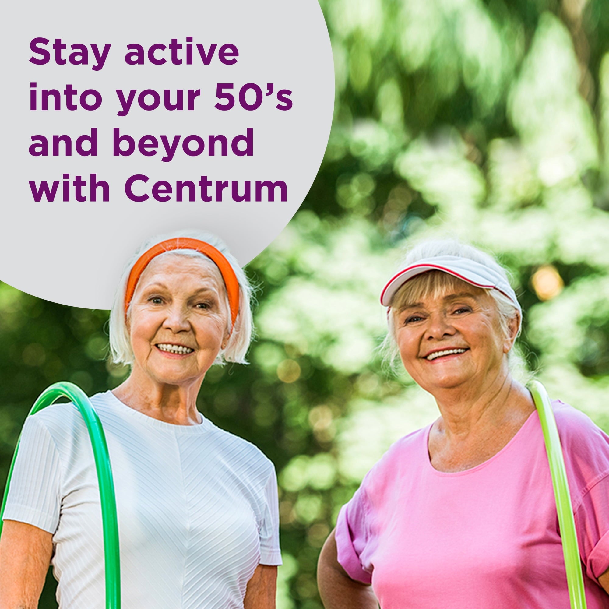 Centrum Silver Women 50 Plus 65ct - side panel
