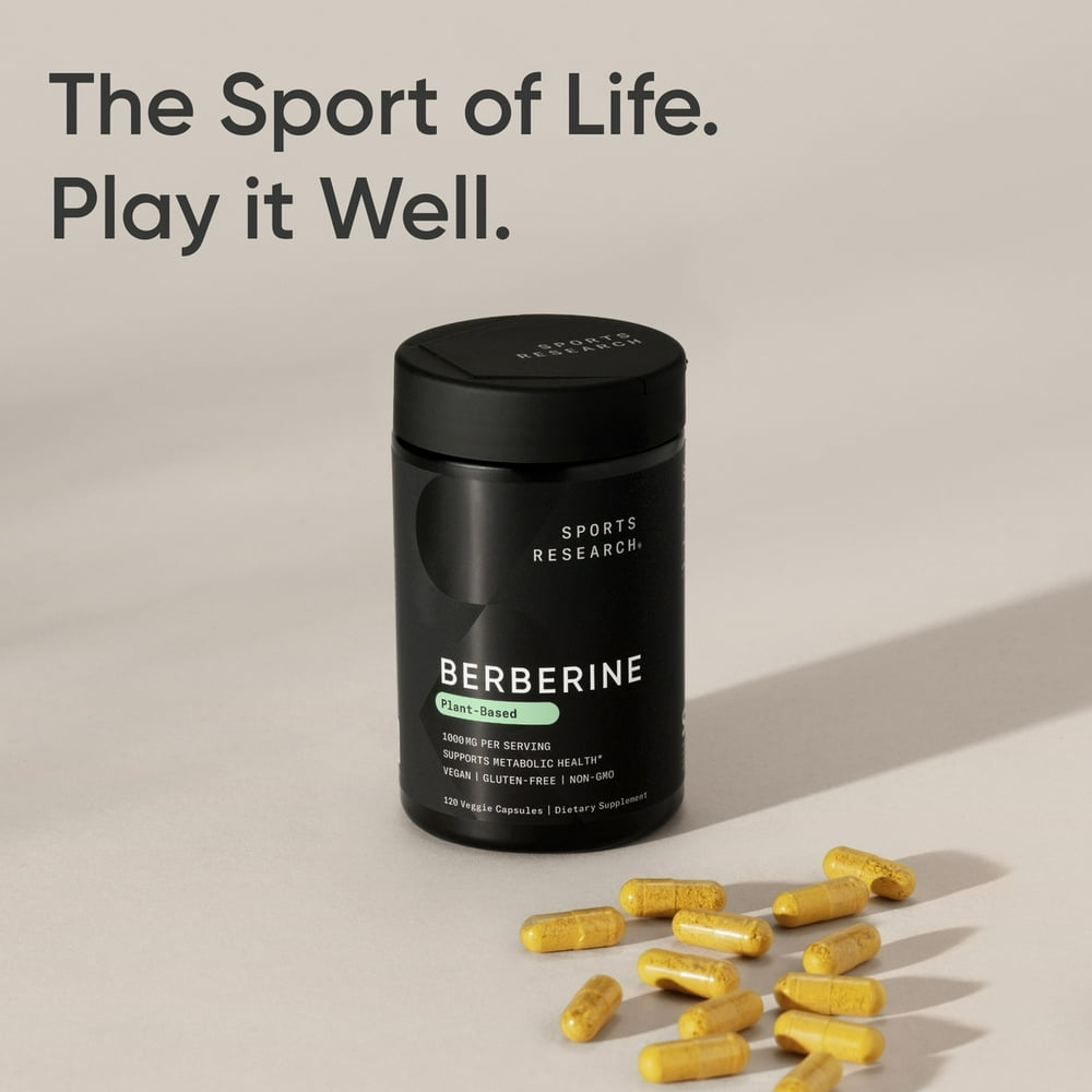 Sports Research Berberine - packaging detail