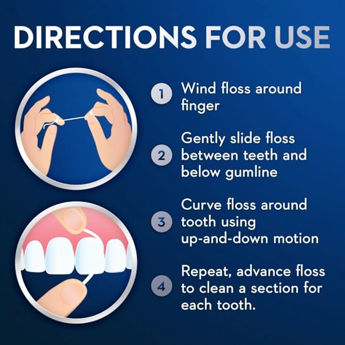 Oral-B Super Floss Dental Floss Original, 50 Pre-Cut Strands