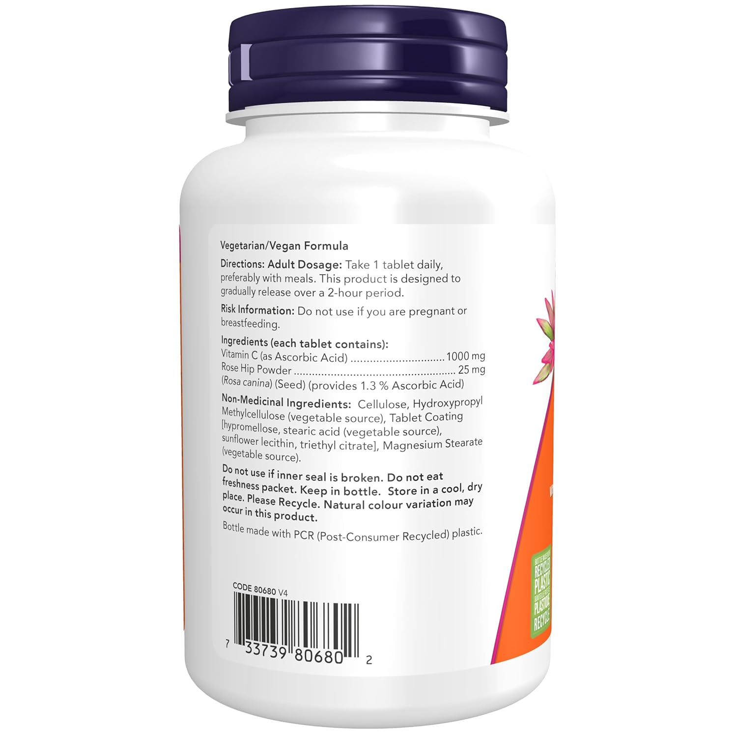 Now C-1000 Sustained release (citrus free) 100tab