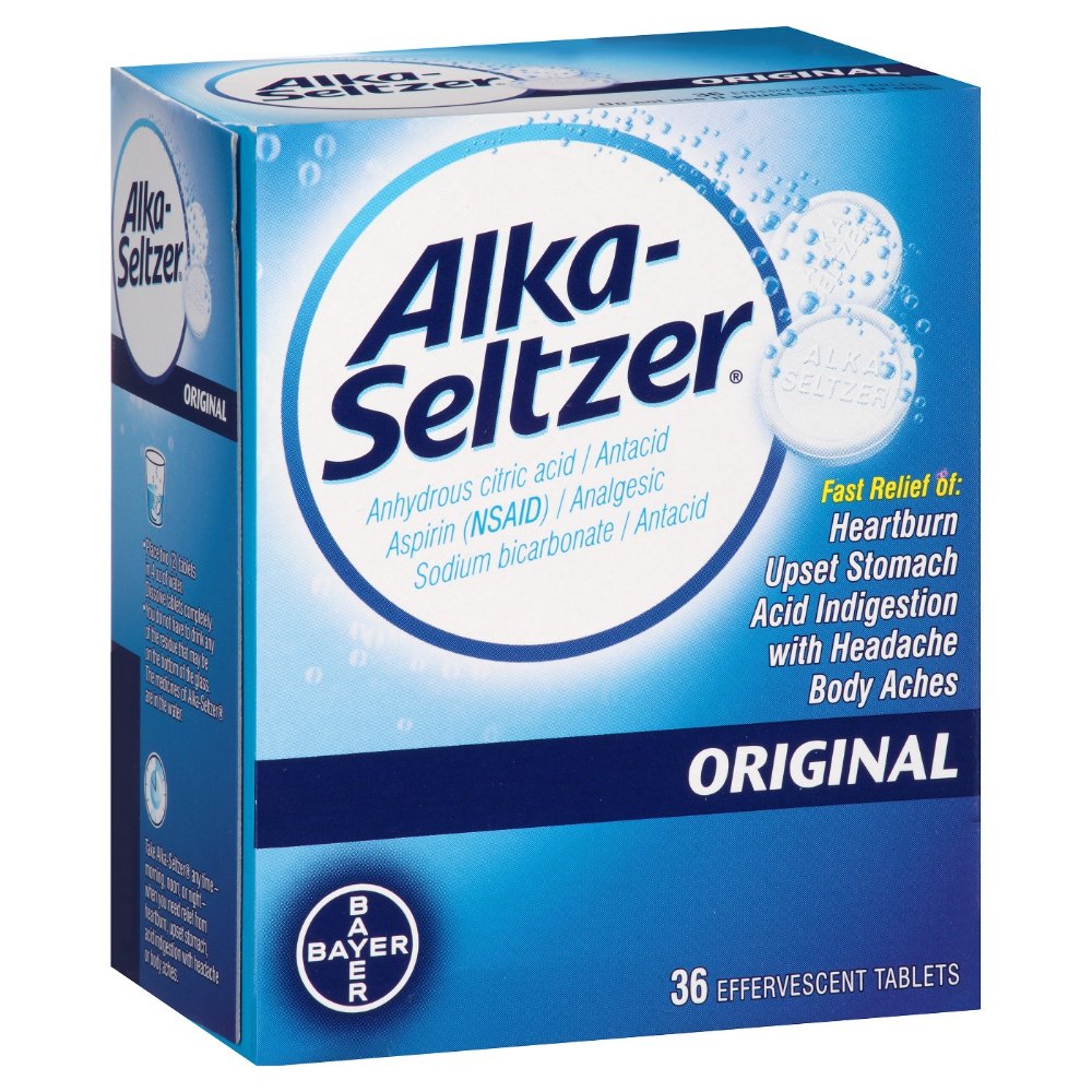 Alka Seltzer 36 Tabs