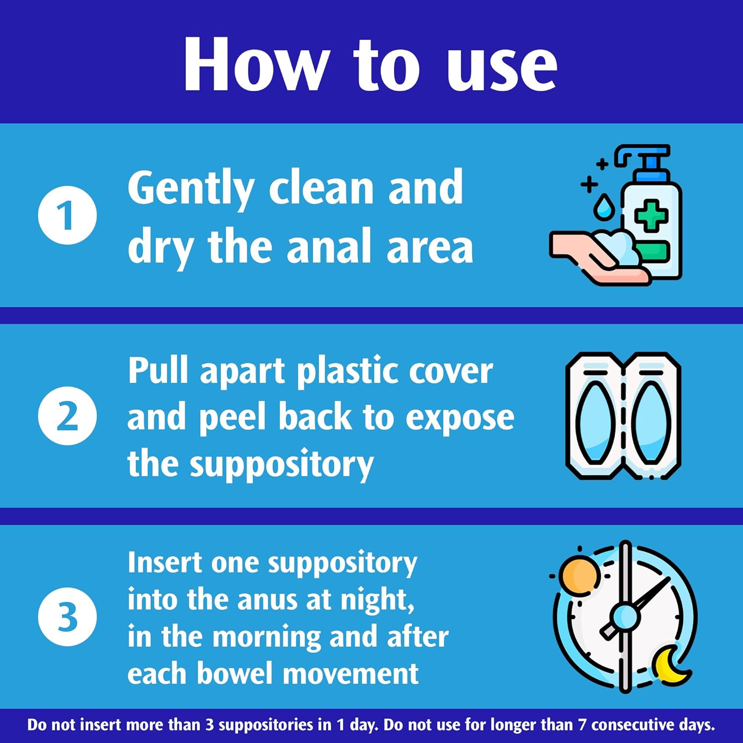 Anusol Suppositories 3 Way Action