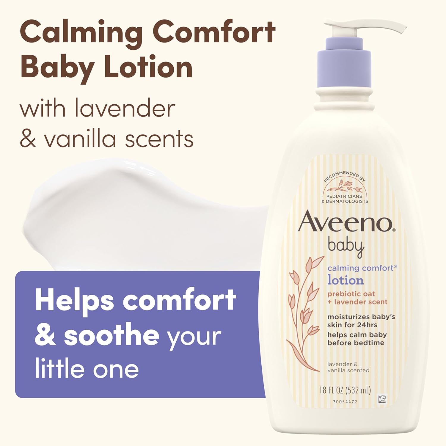 Aveeno Baby Calming Comfort Lotion 18 Oz
