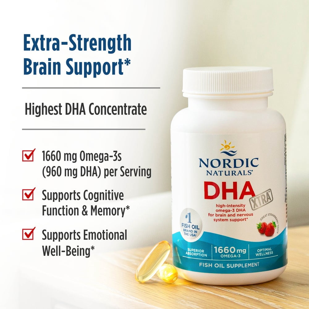 Nordic Naturals DHA Xtra 1660mg 60ct - additional view