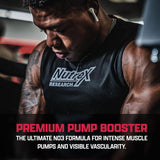 Nutrex NIOX Nitric Oxide | PREMIUM PUMP BOOSTER FOR MAX VASCULARITY - 90Caps