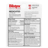 Blistex Medicated Lip Balm, SPF 15, .15 Oz, Black