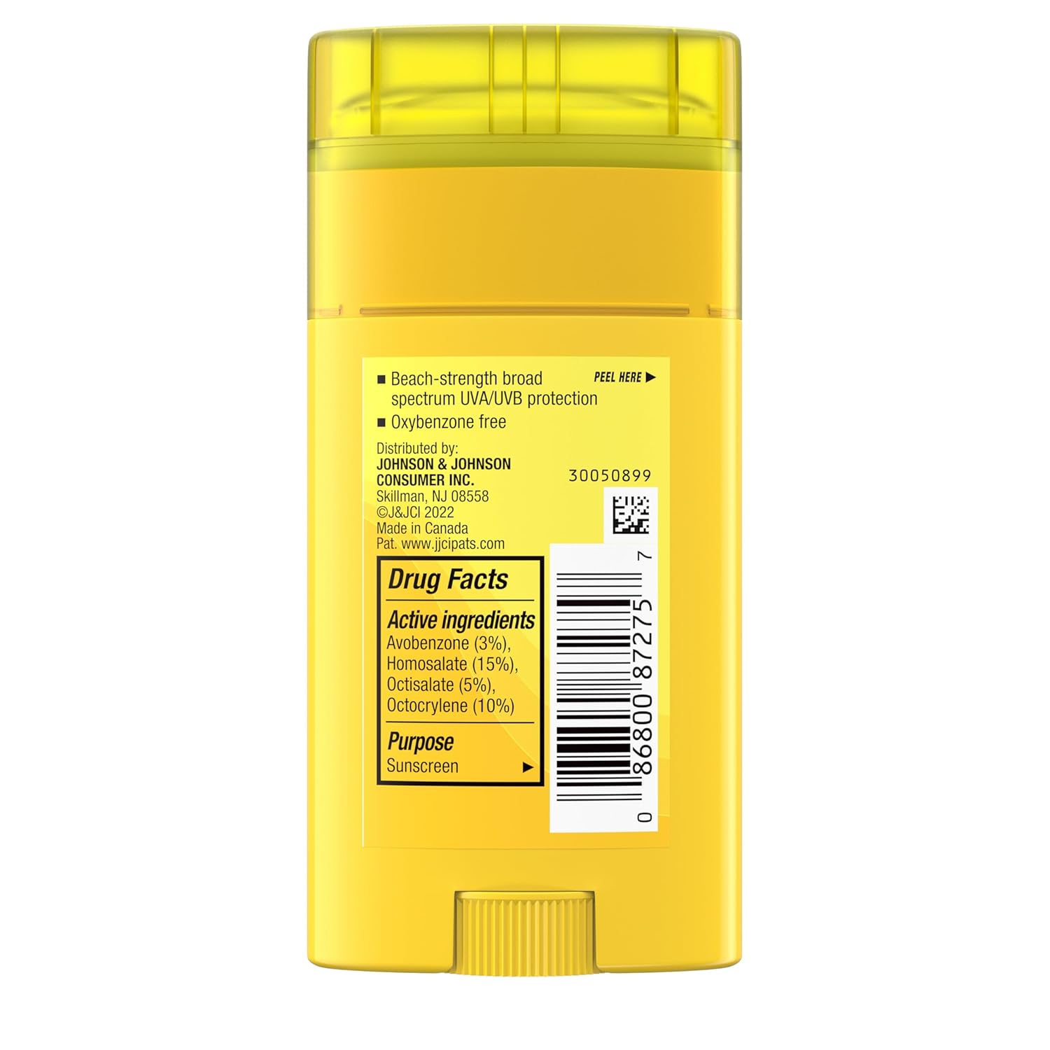 Neutrogena Beach Defense Sunscreen Stick Broad Spectrum SPF 50+, 42g (Pack of 1)