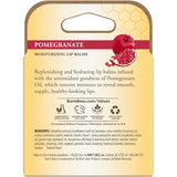 Burt's Bees 100% Natural Moisturizing Lip Balm, Pomegranate, 4 pcs