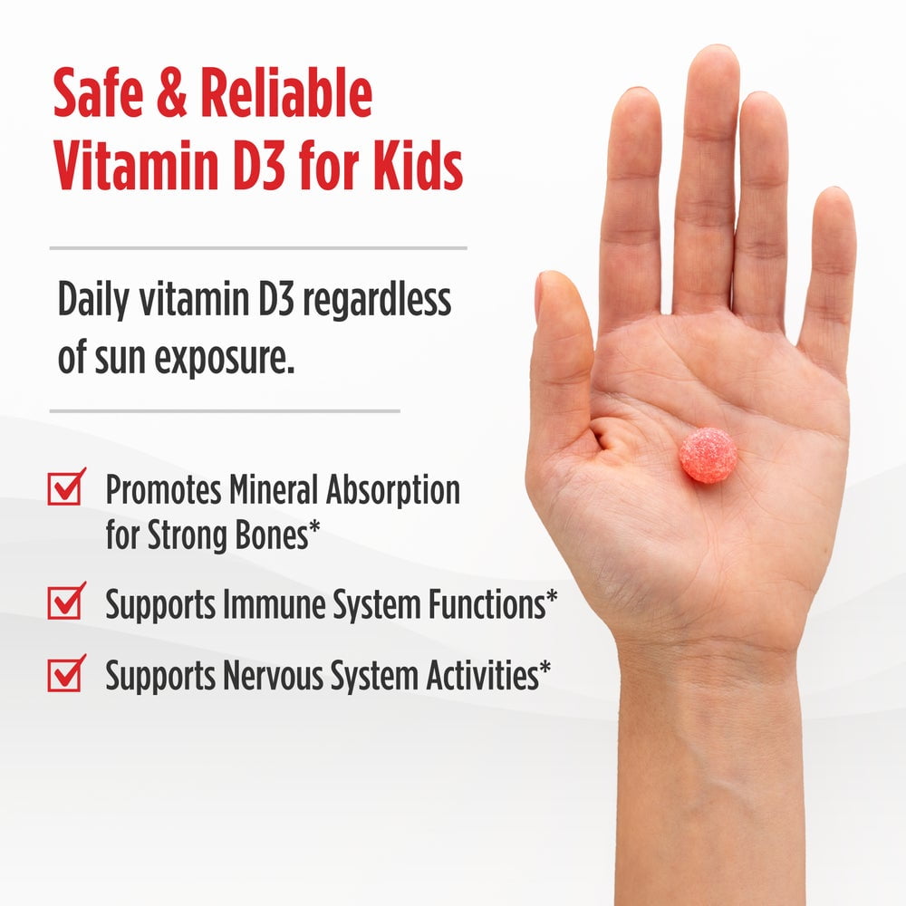 Nordic Naturals Kids Vitamin D3 400IU 60ct - additional view