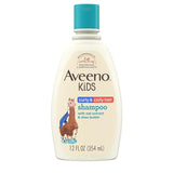 Aveeno Baby Kids Curly Hair Shampoo With Oat Extract & Shea Butter 12 Fl Oz