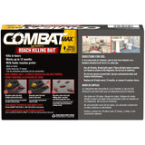 Combat Max 12 Month Roach Killing Bait Station, Small , 18 Count, Black, Pack of 1