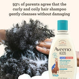 Aveeno Baby Kids Curly Hair Shampoo With Oat Extract & Shea Butter 12 Fl Oz