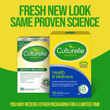 culturelle probiotics blue 30 vegetarian capsules