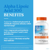 Doctor's Best, Best Alpha-Lipoic Acid, 300 mg, 180 Veggie Caps