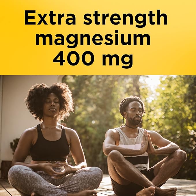 Nature Made High Potency Magnesium 400 mg Softgels, 110 count : 110 count