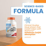 Doctor's Best High Absorption CoQ10 with BioPerine 100 mg 60 Softgels