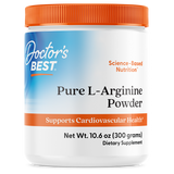 Doctor's Best Pure L-Arginine Powder 10.6oz - front of container