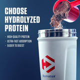 Dymatize Nutrition ISO100 Hydrolyzed Whey Protein Isolate | Fast-Digesting | Muscle Recovery Formula with Amino Acids | Low Sugar & Fat | Gourmet Chocolate | 5 lbs