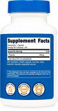 Nutricost L-Theanine 200mg 120ct - supplement facts