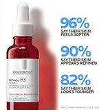 La Roche-Posay Pure Retinol Face Serum with Vitamin B3. Anti Aging Face Serum for Lines, Wrinkles & Premature Sun Damage to Resurface & Hydrate. Suitable for Sensitive Skin, 1.0 Fl. Oz