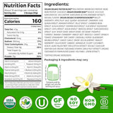 Orgain® Organic Protein™ + 50 Superfoods Protein Powder Vanilla Bean Flavored • Vegan • No Soy Ingredients • Gluten Free • Non-GMO, 2.02 lb ℮ 920 g