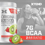 Scivation Xtend Bcaas Powder(Pre-Workout, 7G Bcaas, 0G Carbs,Sugar & Calories, 3.5 Leucine, 2.5G L-Glutamine, 1G Citrulline Malate) - 420 G, 30 Servings (Strawberry Kiwi)