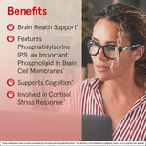 Jarrow Formulas PS100 Phosphatidylserine 100 mg Non-GMO, Soy-Free - 60 Softgels