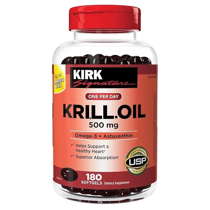 kirkland krill oil 180
