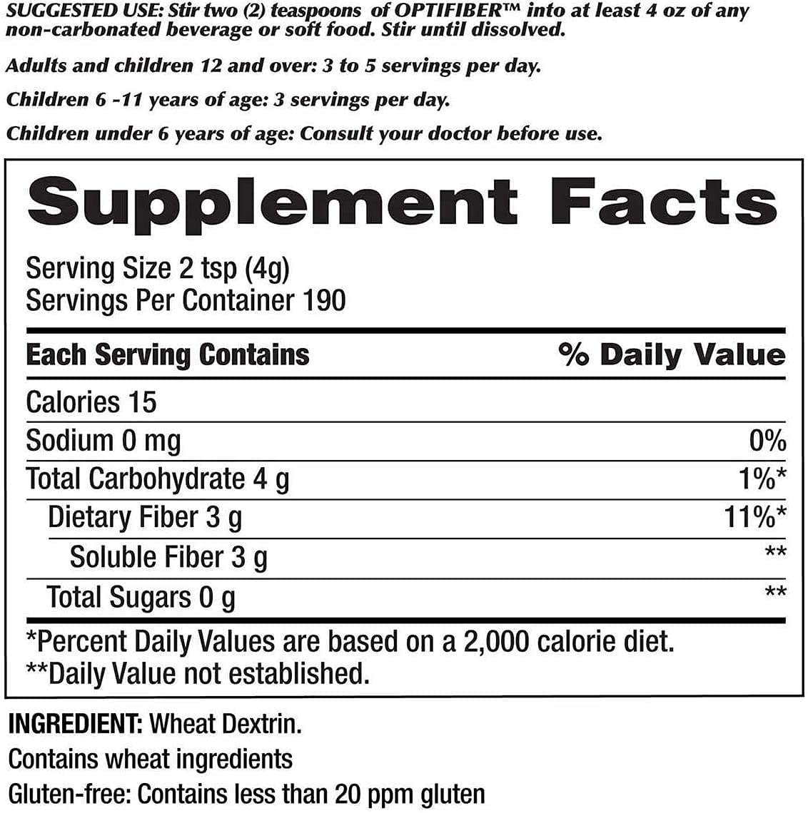 kirkland optifiber 26.8 oz