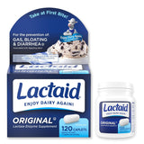 Lactaid Caplets, Lactase Enzyme Supplement, 120-Count Box
