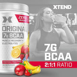 Xtend Original BCAA Powder (Knockout Fruit Punch) - Sugar Free Workout Muscle Recovery Drink with 7g BCAA, | Amino Acid Supplement with L Glutamine & Electrolytes - 405 Gms (30 Servings)