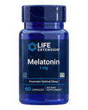 Life Extension Melatonin - 1 Mg, 60 Capsules