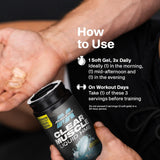 MuscleTech Clear Muscle Post Workout Muscle Recovery Supplement, 42 Liquid Softgels