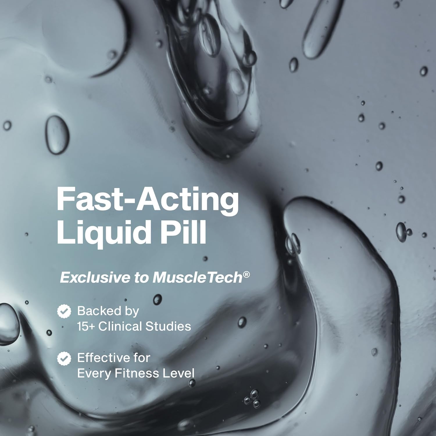 MuscleTech Clear Muscle Post Workout Muscle Recovery Supplement, 42 Liquid Softgels