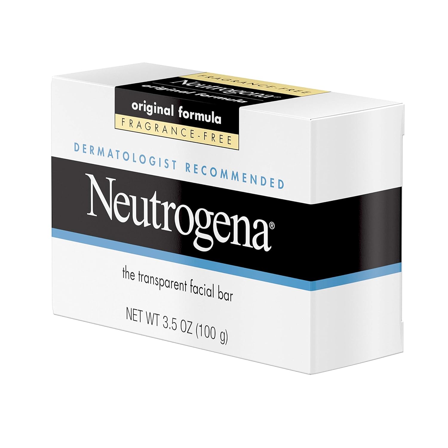 Neutrogena Facial Cleansing Bar, Fragrence Free, 3.5 Oz