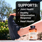 NatureWise ORGANIC Curcumin Tumeric 1650mg,180 caps with 95% Curcuminoids for Cardiovascular Support & Healthy Joints with Advanced Absorption
