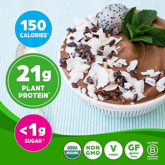 Orgain - Organic Protein Plant-Based Powder Creamy Chocolate Fudge 462 grams