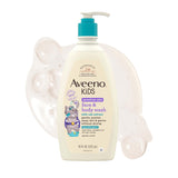 Aveeno Kids Sensitive Skin Face & Body Wash, 18 fl oz
