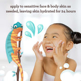 Aveeno Kids Face & Body Gel Cream, 8 oz