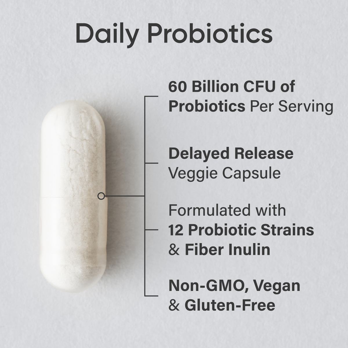 Sports Research Daily Probiotics - product benefits
