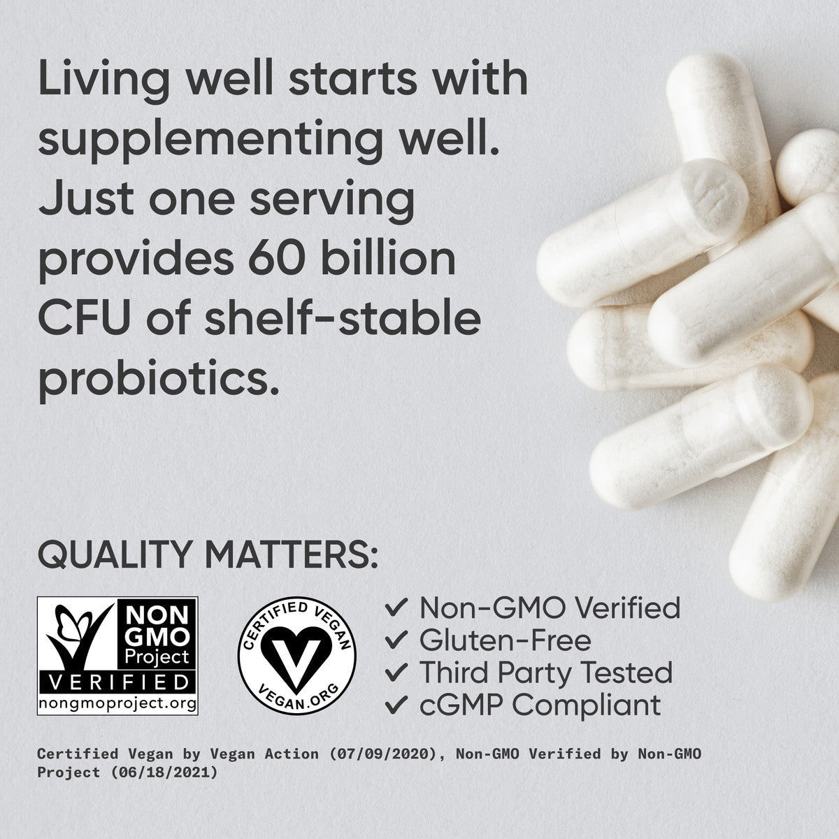 Sports Research Daily Probiotics - dosage information