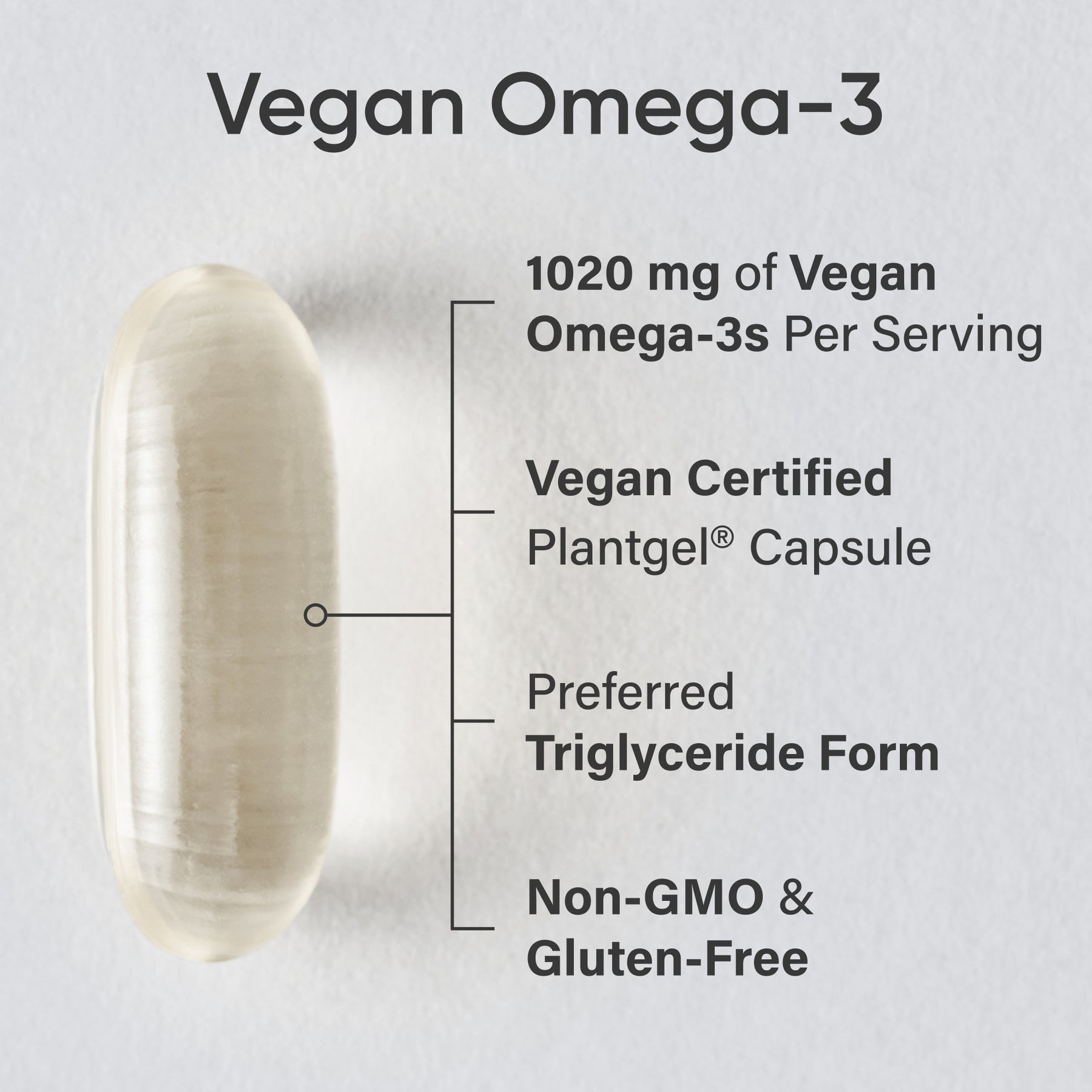Sports Research Vegan Omega-3 - product benefits