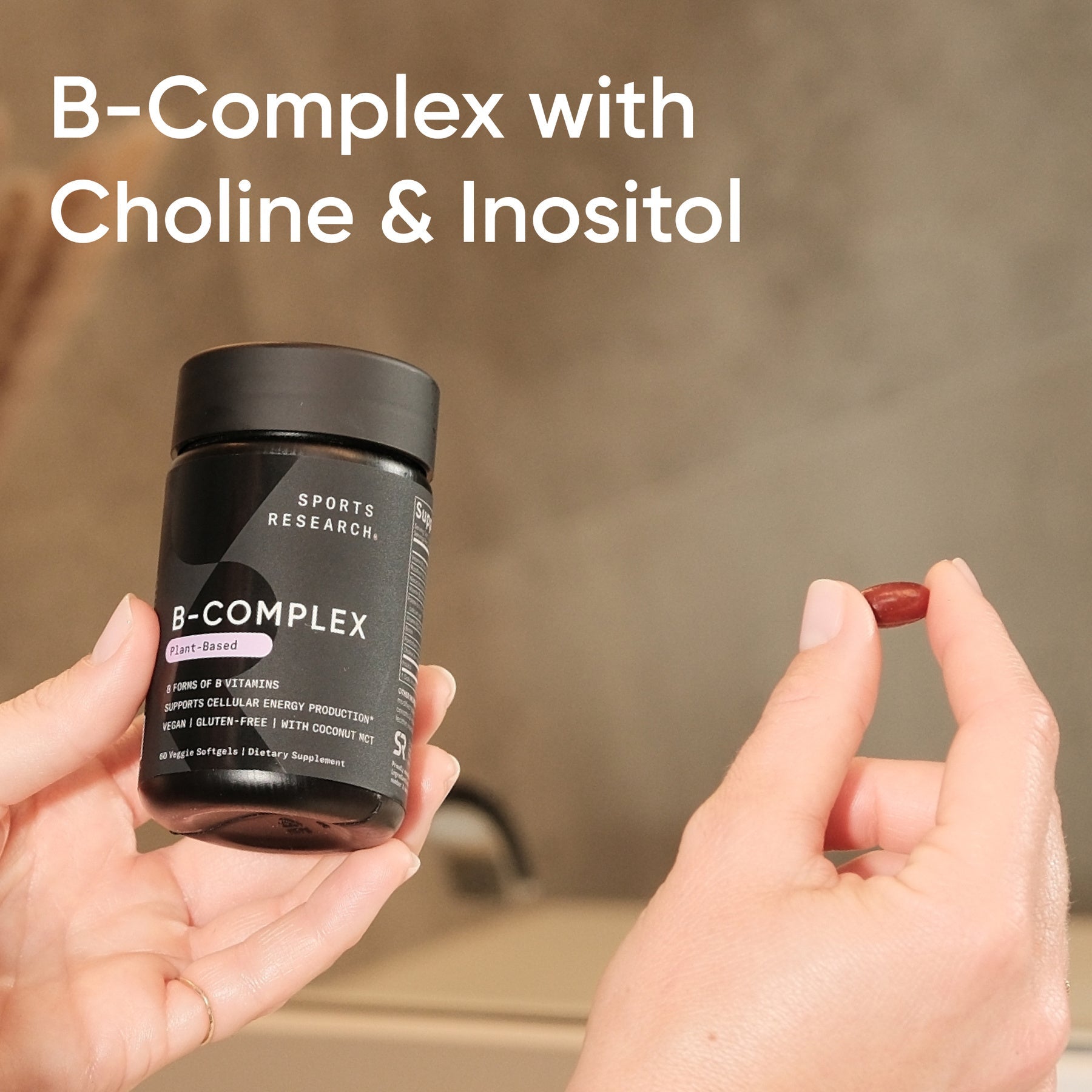 Sports Research Vitamin B Complex - lifestyle image