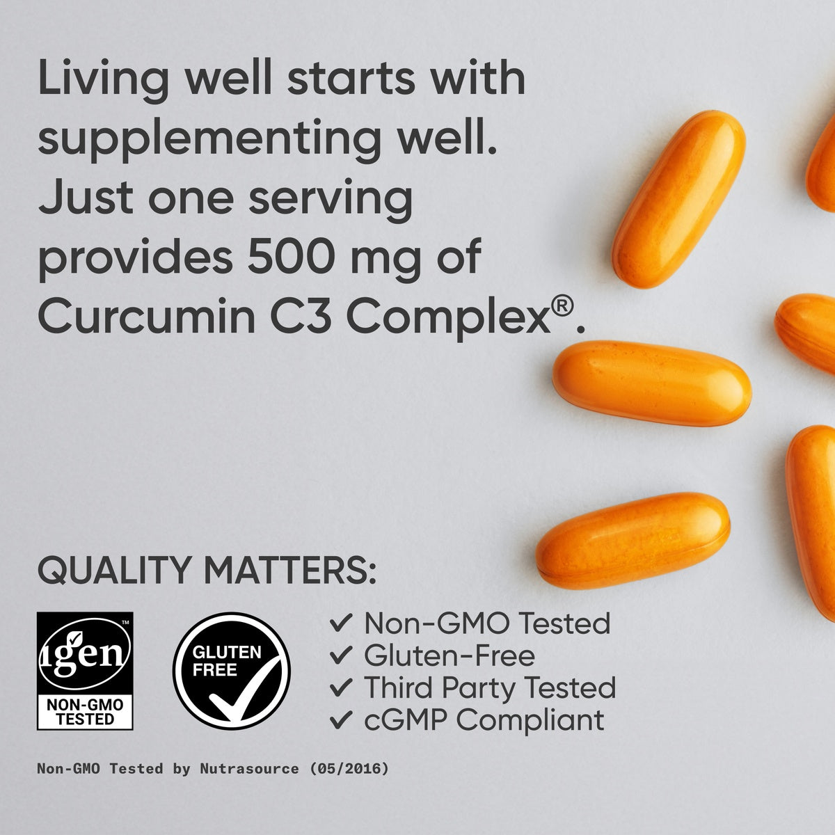 Sports Research Turmeric Curcumin - dosage information